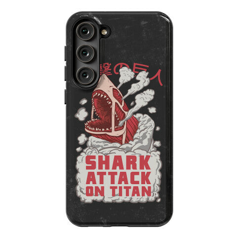 Shark Attack On Titan Phone Case